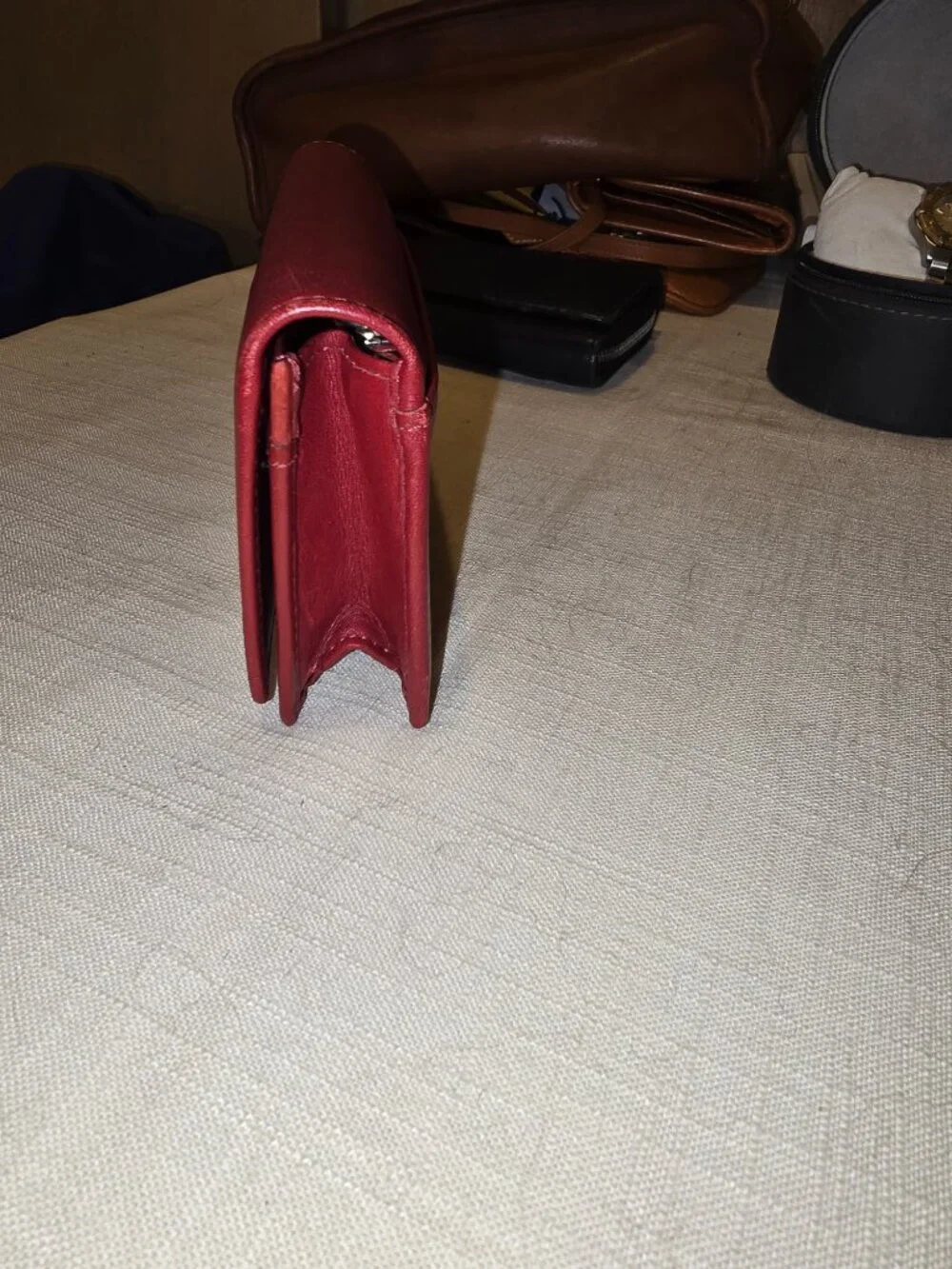 Coach Key holder in red
